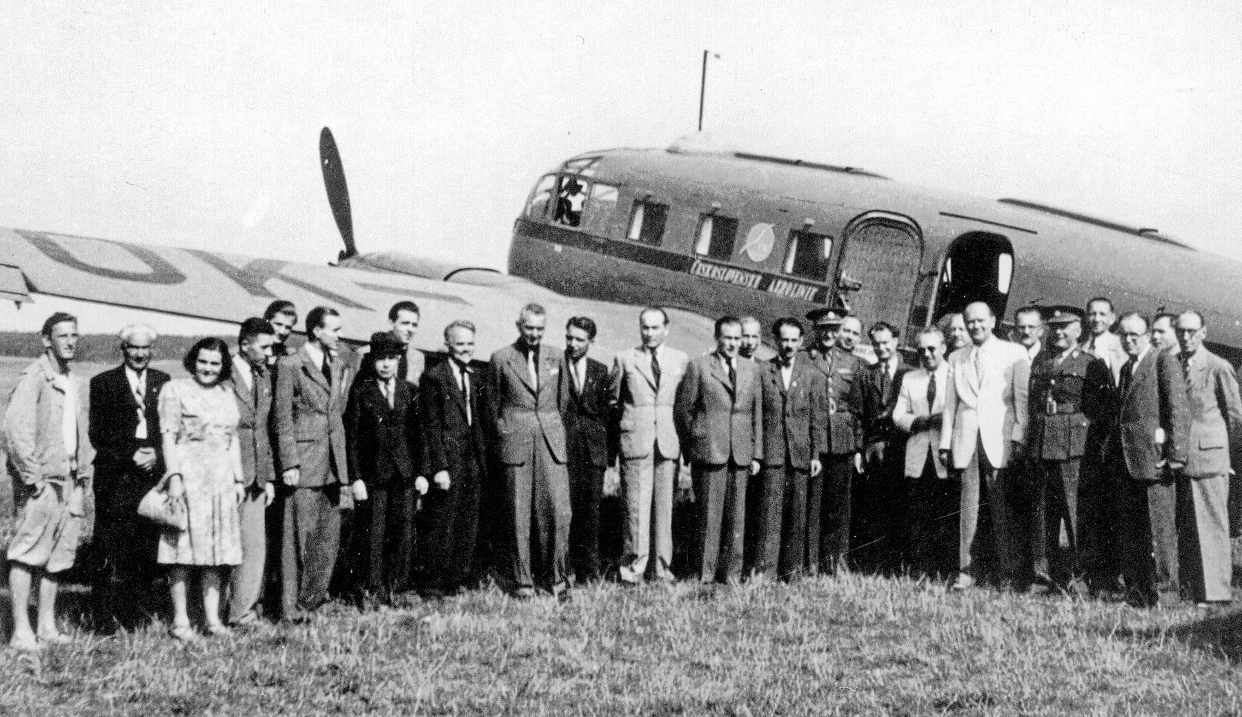 Dne 1. července 1947 zahájily Československé aerolinie pravidelný letecký provoz na lince Praha – České Budějovice.